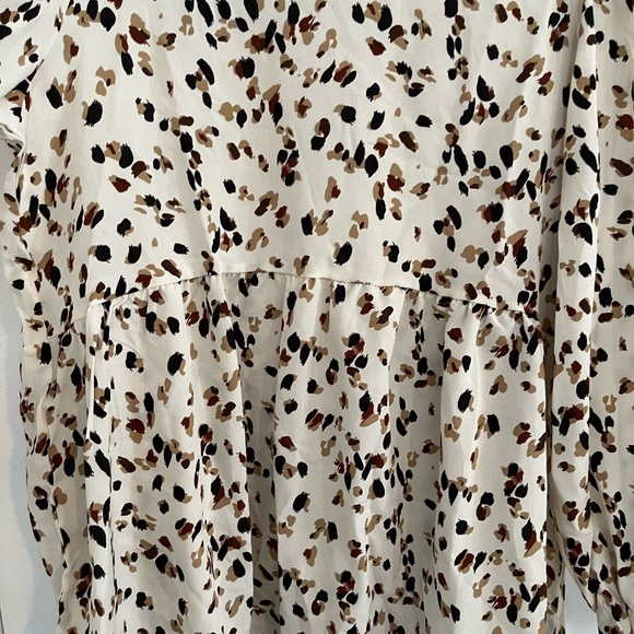 NEW Fall colorful baby doll top size XL - Picture 6 of 7